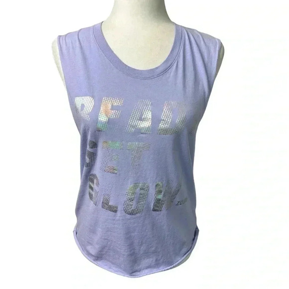 Zumba ready-set-glow-muscle-tank size XS/S - Picture 3 of 5